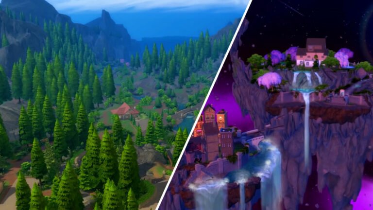 Detalles de los nuevos 2 mundos en Los Sims 4 Y el Reino de la Magia
