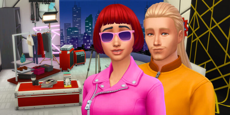 Vistazo rápido al modo Crear Un Sim en Los Sims Moschino Pack de Accesorios