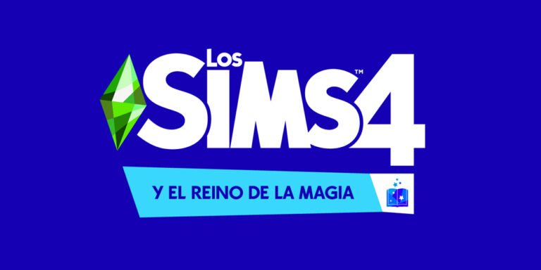 Descripción, portada y logo oficiales de Los Sims 4 Y el Reino de la Magia
