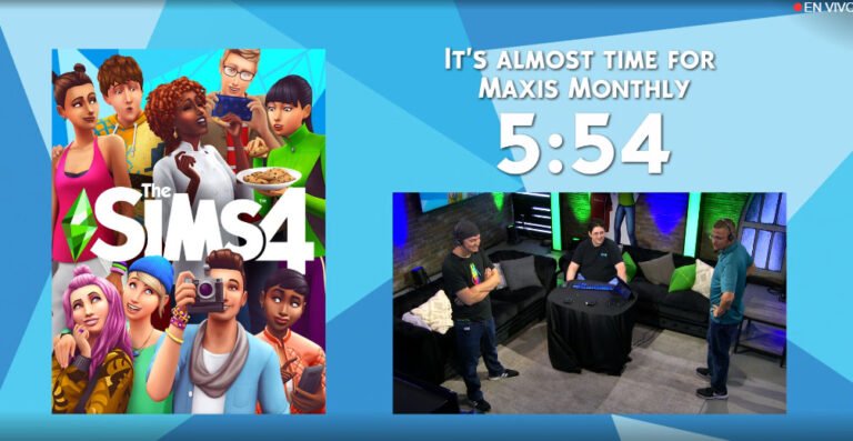 Directo oficial de MM y el 5to aniversario de Los Sims 4