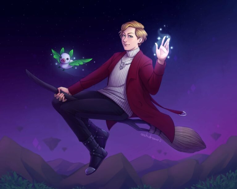 Fan Art: El protagonista del tráiler de Y el Reino de la Magia por Aizhan