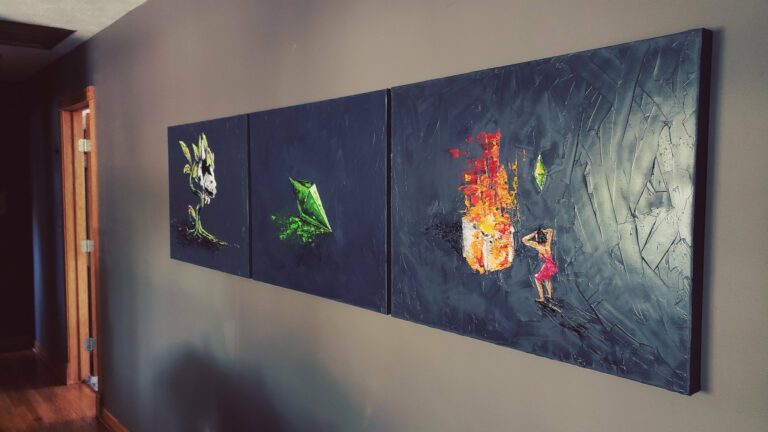 Fan Art: Arte al óleo por la Simmer Mete0ryt