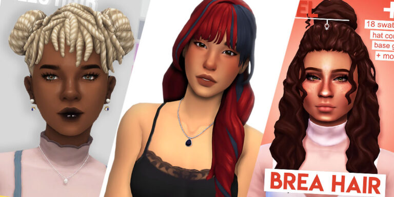 CC: Cambia el look de tus Sims #1, ¡con estos hermosos estilos de cabello!