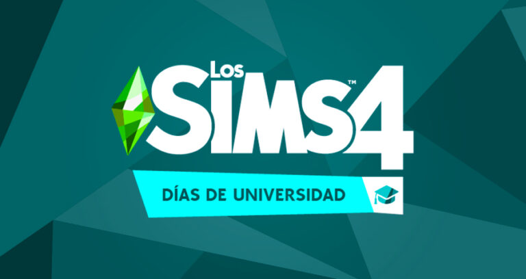Descripción, portada y logo oficial en español de Los Sims 4 Días de Universidad Pack de Expansión