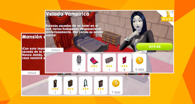 Los Sims Móvil: Pequeña reseña de los ¡Nuevos packs de Halloween!