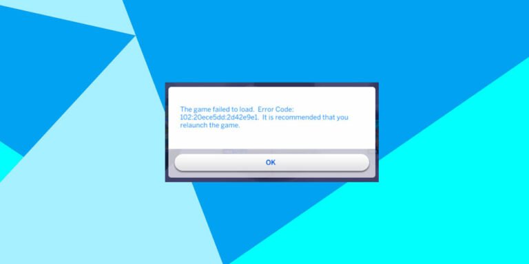 Ayuda: Error Code 102:20ece5dd