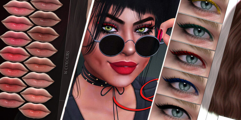 CC: Maquillaje muy bonito para tus Sims