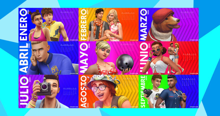 ¡Calendario Simmer 2020!