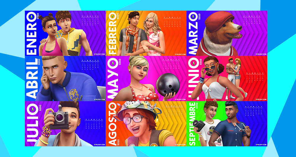 ¡Calendario Simmer 2020!