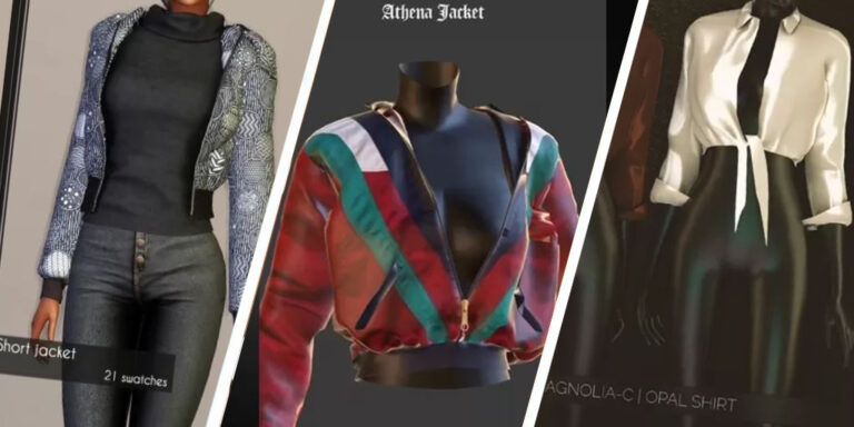 CC: 3 Chaquetas, que seguro le quedan muy bien a tus Sims