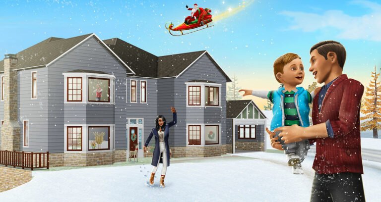 Los Sims Gratuito: Calendario de eventos de Navidad por @SalixCat