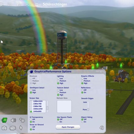 Mod: Clean UI (Interface limpia) para Los Sims 2 - Simlish 4