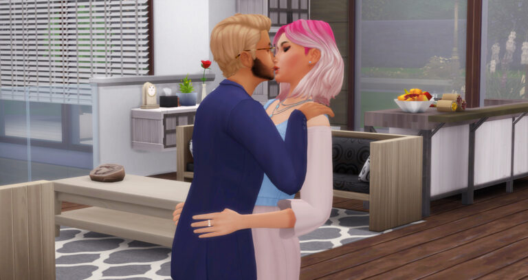 Mod: Nuevas interacciones románticas para Los Sims 4 por ThePancake1