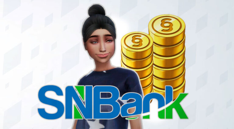 Mod: Abre tu cuenta corriente/cuenta bancaria en Los Sims 4