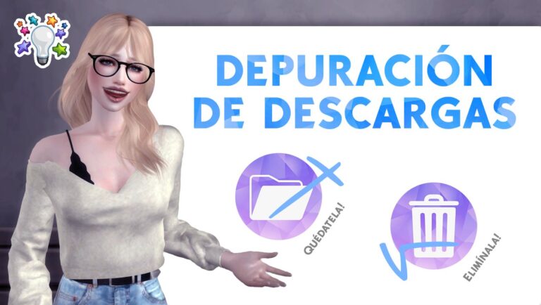 ¿Cómo depurar tu carpeta de descargas de Los Sims? LuxySims nos enseña una buena forma de hacerlo