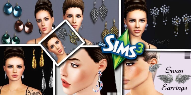 CC: Aretes para Los Sims 3