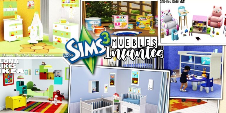 CC: Objetos para Infantes en Los Sims 3