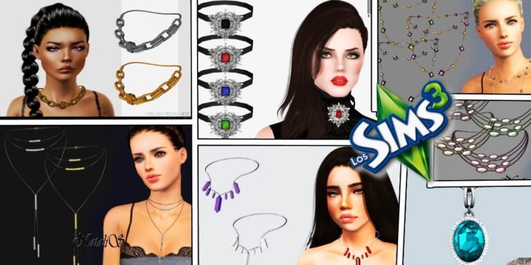 CC: Collares para Los Sims 3