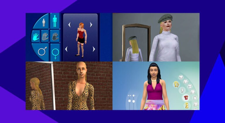 La evolución del CUS en la saga de Los Sims ¡Menudos cambios!