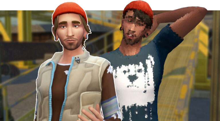 Reto del Creador de Sims: Cámbiale el look a Knox Greenburg