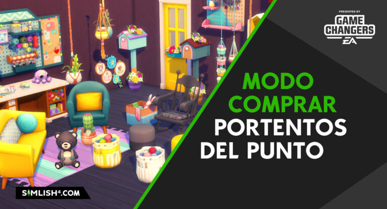 Vistazo general al Modo Comprar de Los Sims 4 Portentos del Punto Pack de Accesorios
