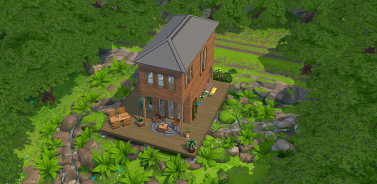 Los Sims Móvil: Mini Refugio Ecológico (MiniCasa Premium)