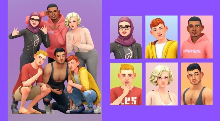 Descargas: Sims únicos para tu mundo de Los Sims 4