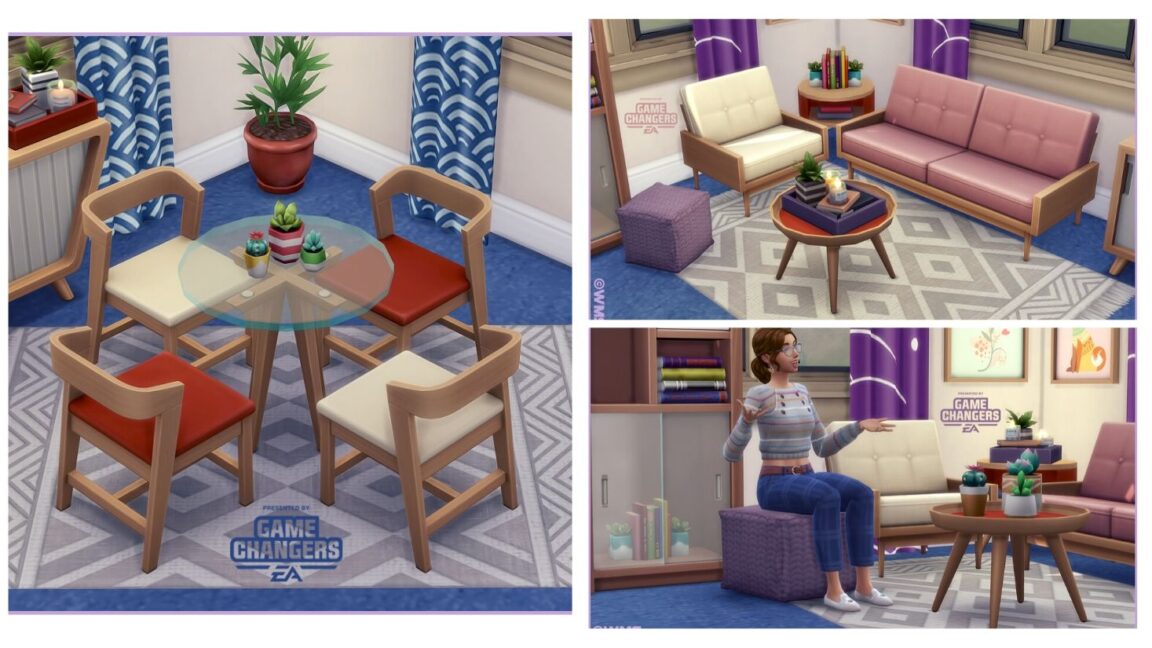 Los Sims 4 Cc Muebles Simlish 4