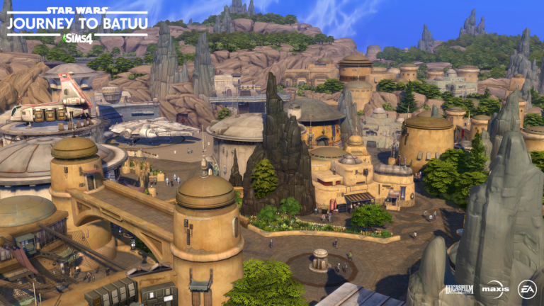 Recopilación de reseñas de Los Sims 4 StarWars Viaje a Batuu por Game Changers y Medios