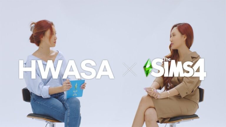 Nueva entrevista a Hwasa sobre su nuevo lanzamiento como solista y Los Sims 4