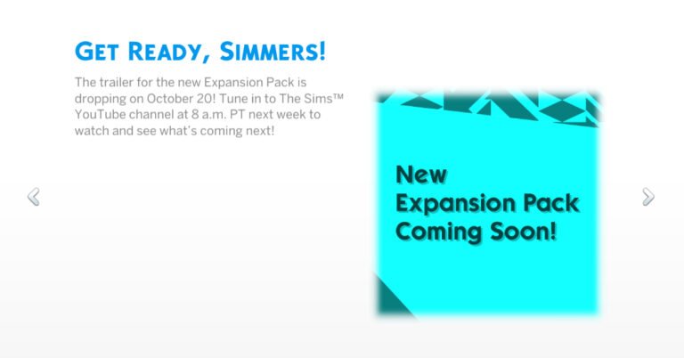 ¡Tráiler de la nueva expansión de Los Sims 4 la próxima semana!