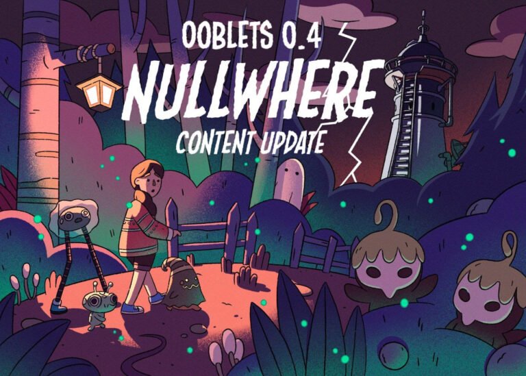 Actualización disponible para Ooblets: 0.4 Nullwhere