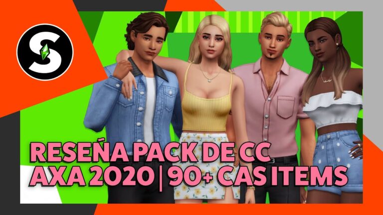 Reseña del Pack de CC “AxA2020” Crear Un Sim