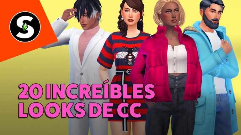 ¡20 looks de contenido personalizado para tus Sims!