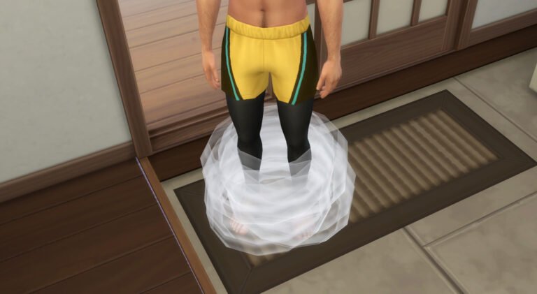 Mod: Quitar animación al quitarse los zapatos