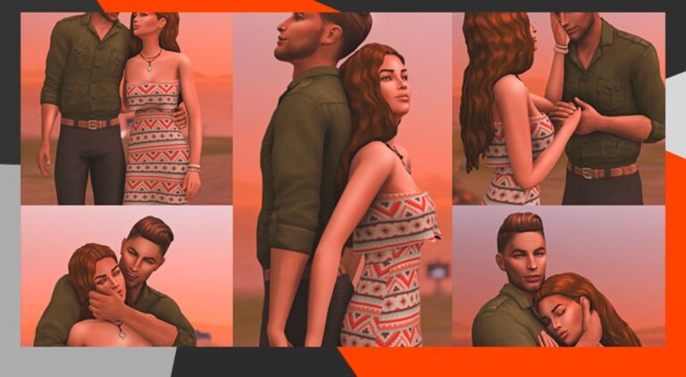 Poses: Top 5 poses en pareja para Los Sims 4