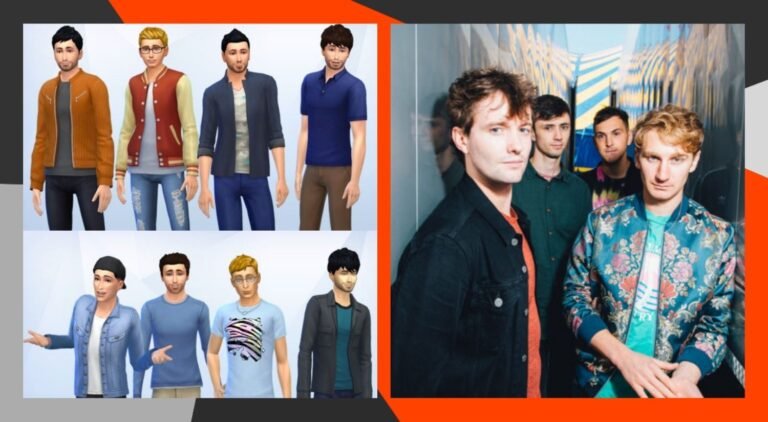 La banda Glass Animals promociona sus Simselfs de Los Sims 4
