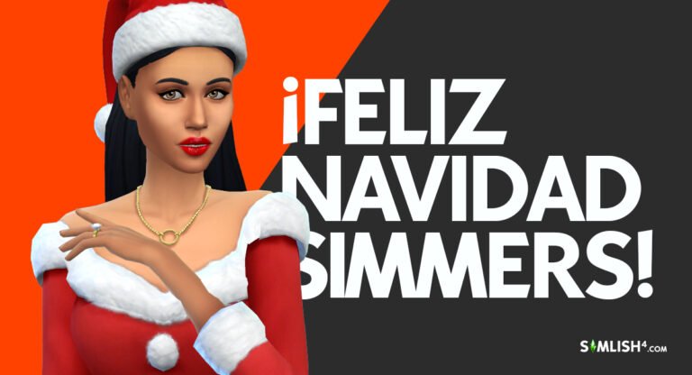 Feliz Navidad del desea todo el equipo detrás de Simlish4.com