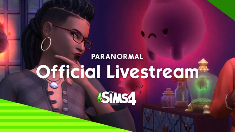 Directo oficial de Los Sims 4 Fenómenos Paranormales con los SimGurús