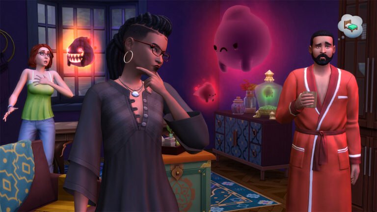 Imágenes oficiales de Los Sims 4 Fenómenos Paranormales Pack de Accesorios