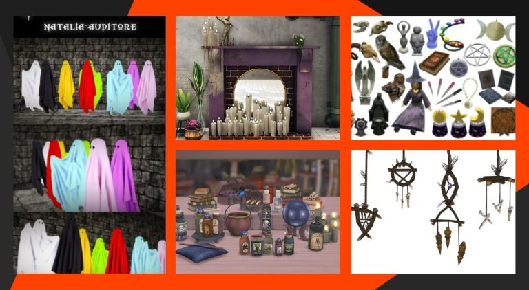 CC: Todo lo mágico y escalofriante de Los Sims 4