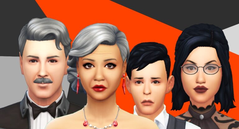 Reto de Creación de Sims: Los Lápida del Futuro en Los Sims 4