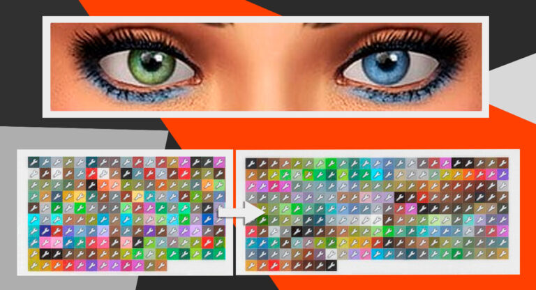 Tutorial: Organiza los ojos del CAS por estilo