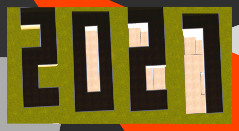 Reto de Construcción: Casa en forma de Año Nuevo en Los Sims 4