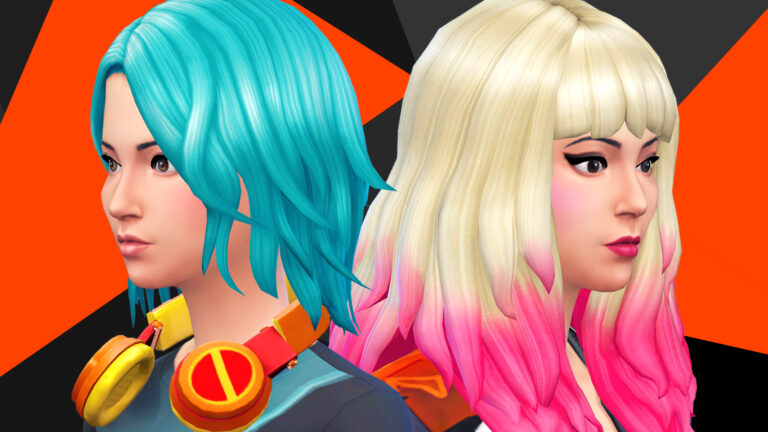 Reto del Creador de Sims: Cambio de look a Candy y Yuki Behr