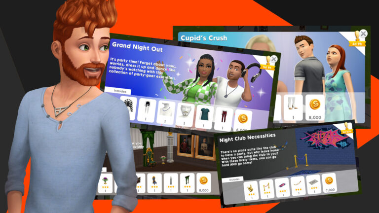 6 nuevos packs de accesorios llegan en febrero a Los Sims Móvil