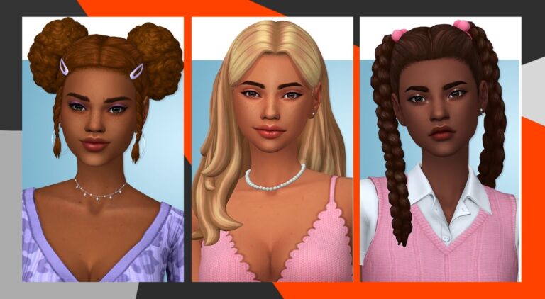 CC: Cabellos nuevos por Aharris00britney en Los Sims 4