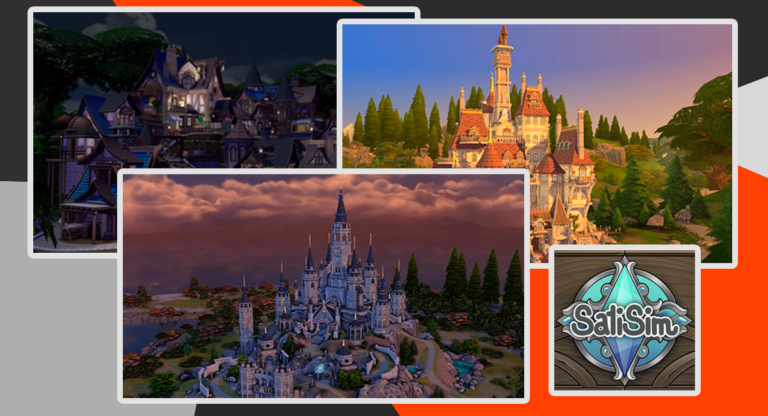 Top 5 Solares de fantasía para tus Sims by SatisimBuilds