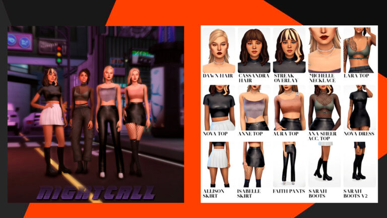 CC: Colección Nightcall por Arethabee