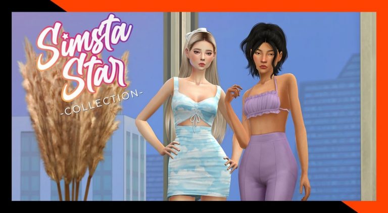 CC: Simstastar Collection para Los Sims 4